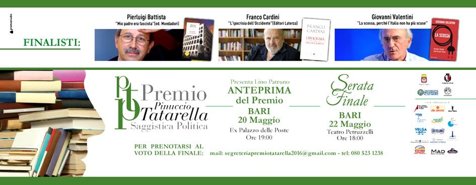 Nel ricordo del padre fascista, Pierluigi Battista vince il Premio Tatarella Nel ricordo del padre fascista, Pierluigi Battista vince il Premio Tatarella